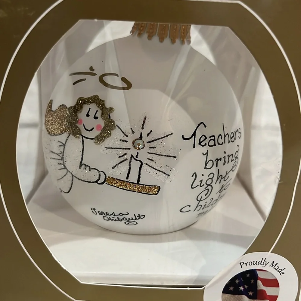 Teacher‎ Swarovski ornament, NWT